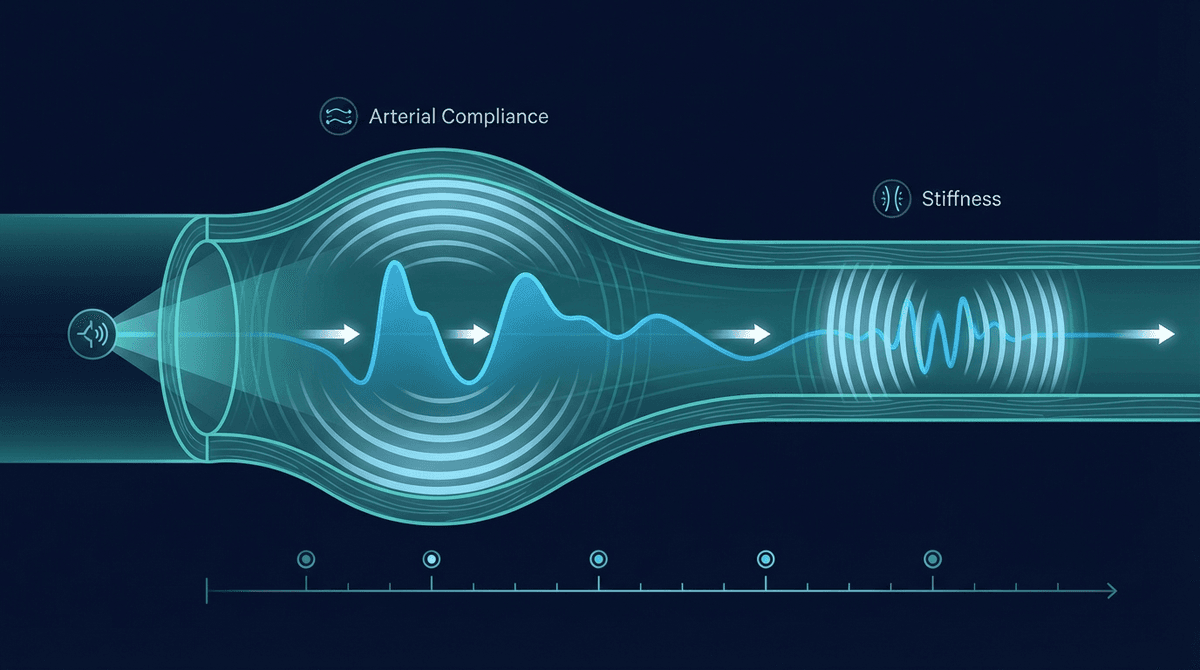 Pulse Wave Velocity Measured by PPG: What It Is, Normal Values, and Clinical Meaning