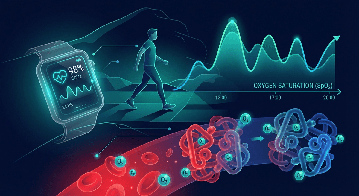 PPG Ambulatory Oxygen Saturation Monitoring: What Continuous SpO2 Tracking Gets Right