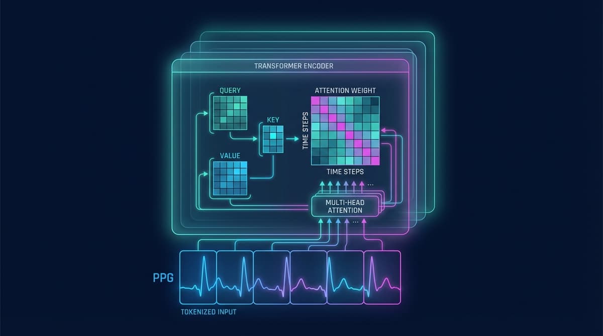 PPG Attention Mechanisms and Transformer Architectures for Cardiac Signal Processing