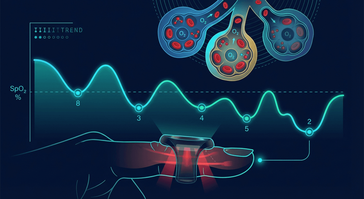 PPG Oxygen Desaturation Index in Wearables: How ODI Helps Screen for Nighttime Breathing Problems