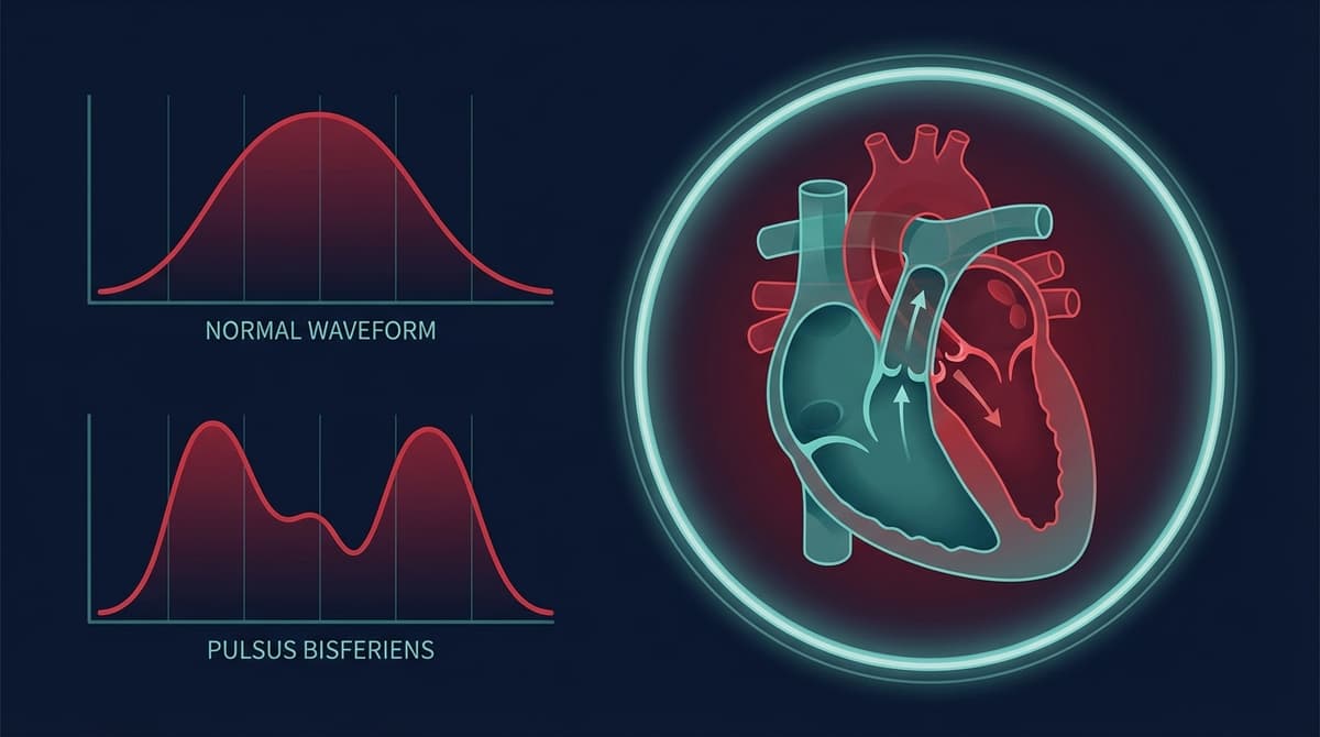 Pulsus Bisferiens: Double-Peaked Pulse Waveform, Causes, and PPG Detection
