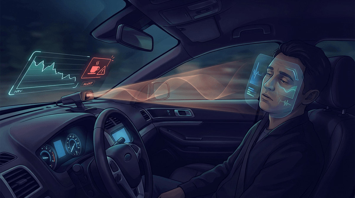 rPPG Driver Drowsiness Monitoring