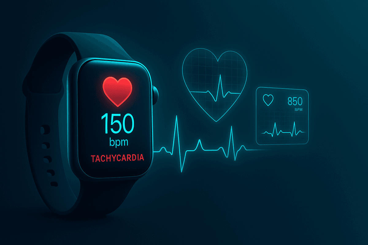 Tachycardia Detection on Smartwatches: Accuracy, False Alarms, and When to Trust PPG