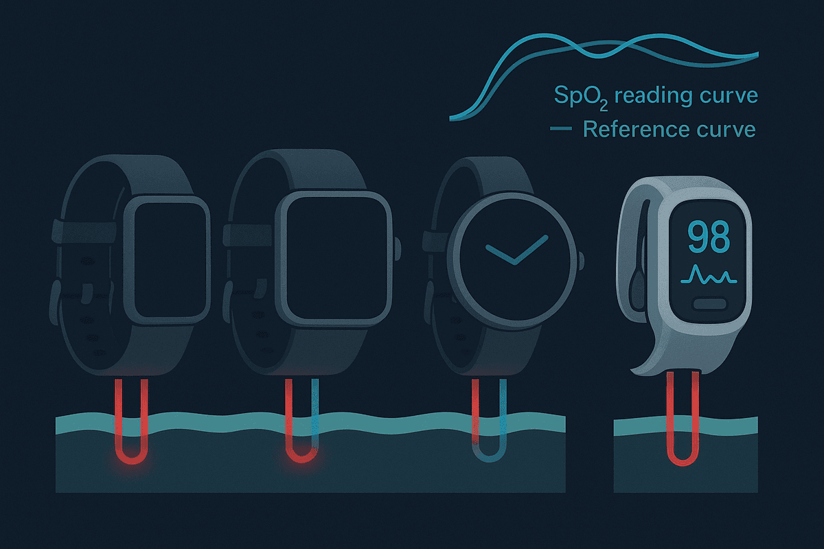 Wearable SpO2 Accuracy Comparison: What Studies Show for Consumer Devices